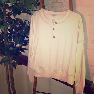 American Eagle Outfitters Cropped Sweatshirt